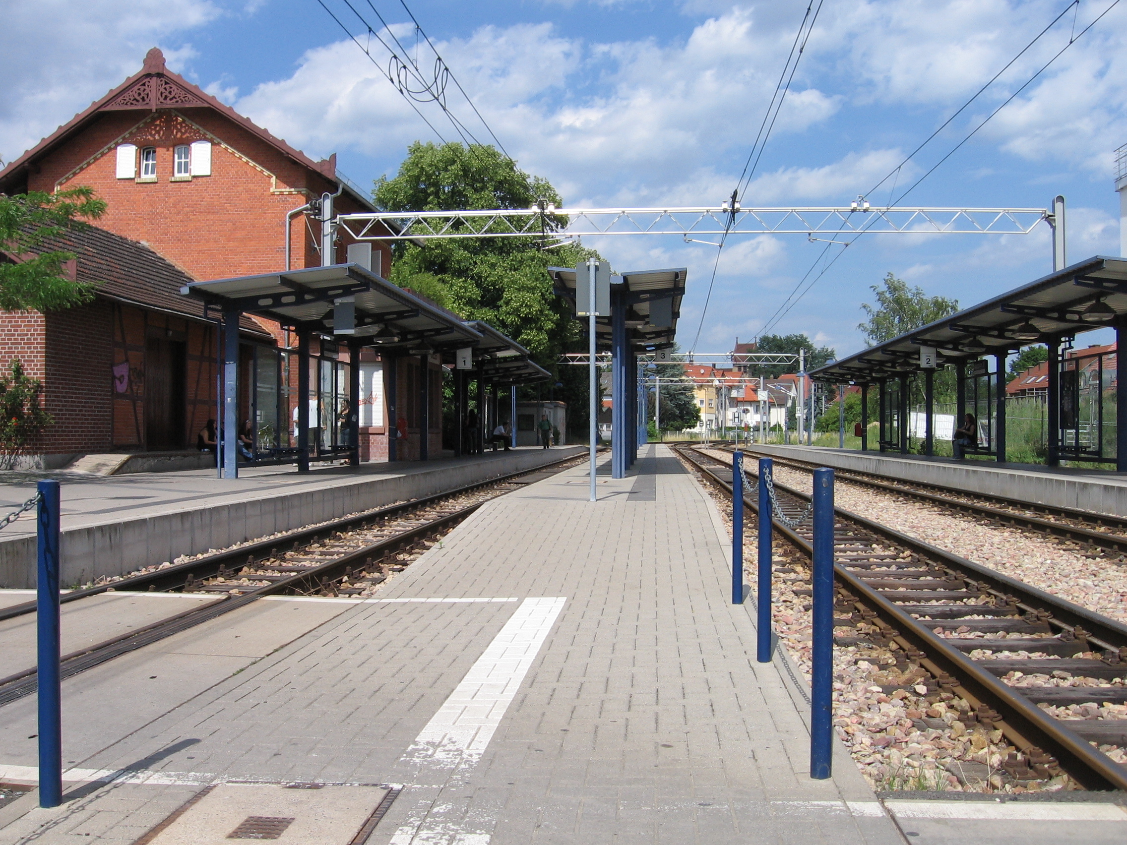 Viernheimer OEG Bahnhof