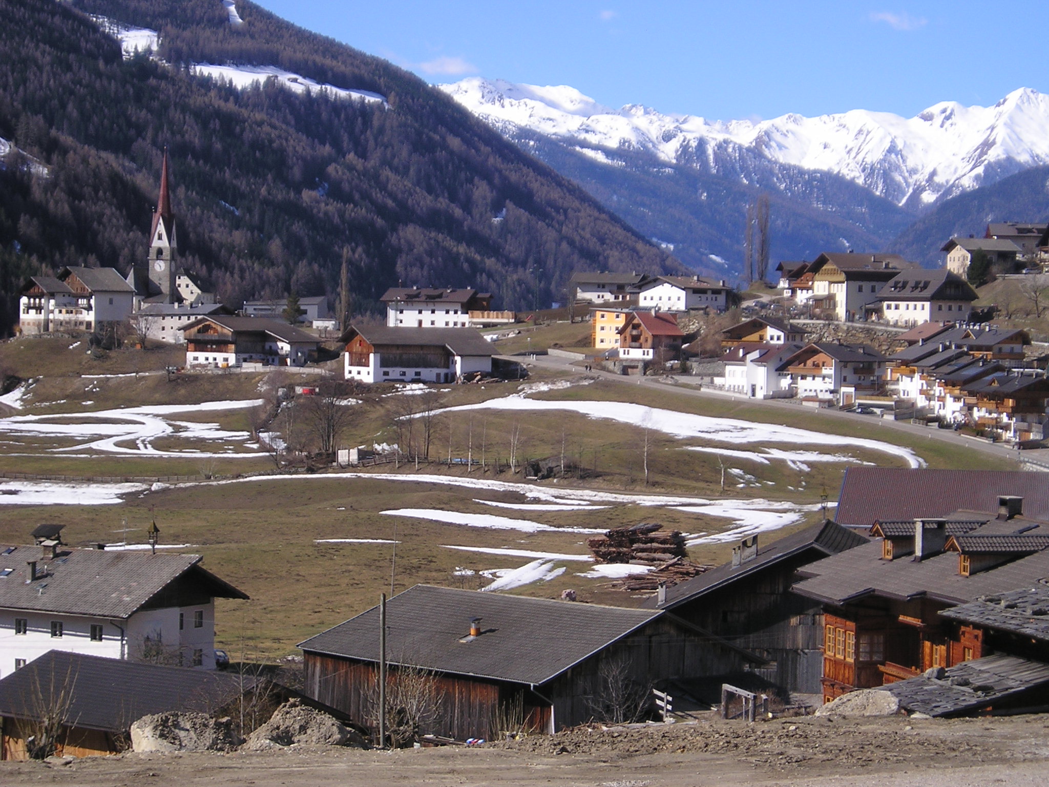 Südtirol mal mit wenig schnee